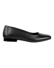 Flat Mujer Negro Piel Flexi 02504177