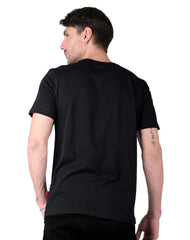 Playera Hombre Moda Camiseta Negro Aditivo 55205218