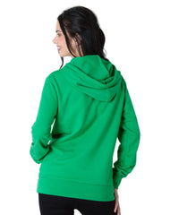 Sudadera Mujer Moda Con Capucha Verde Optima 56504874
