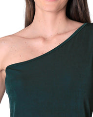 Playera Mujer Moda Camiseta Verde Stfashion 64104437