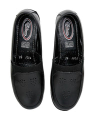 Zapato Mujer Confort Cuña Negro Piel Ivana 04102500