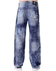 Jeans Hombre Moda Regular Azul Hippie & Rock 71805204