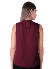 Blusa Mujer Vino Stfashion 64105134