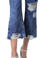 Jeans Mujer Moda Mom Azul Stfashion 63104601