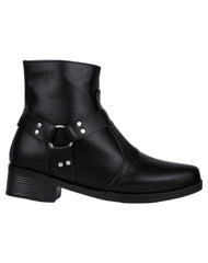 Botin Mujer Casual Tacon Negro Stfashion 00304116