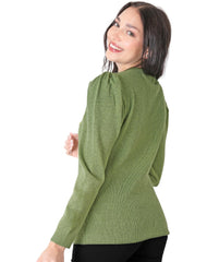 Sweater Mujer Verde Uk 56704849 – SALVAJE TENTACIÓN