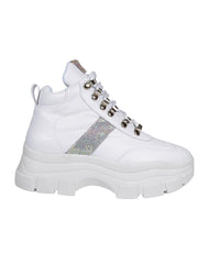 Tenis Mujer Casual Plataforma Blanco Stfashion 23504112