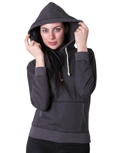 Sudadera Mujer Básico Con Capucha Negro Optima 56504040
