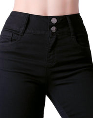 Jeans Mujer Moda Skinny Negro Fergino 52905007