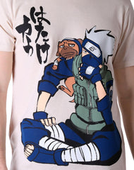 Playera Hombre Moda Camiseta Beige Anime 56505025