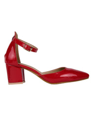 Zapatilla Mujer Vestir Rojo Stfashion 00304121