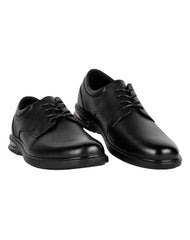 Zapato Hombre Oxford Vestir Negro Piel Flexi 02504035