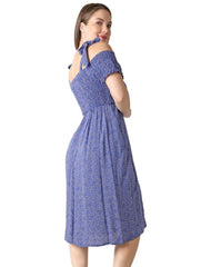 Vestido Mujer Casual Azul Stfashion 64105095