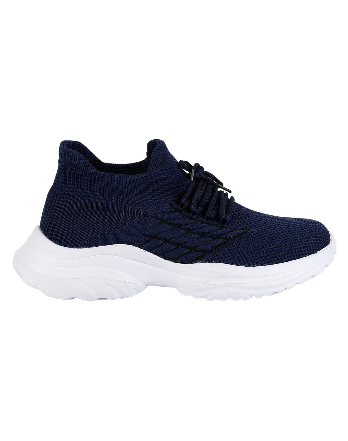 Tenis Casual Piso Mujer Azul Textil Stfashion 14103801