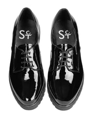Zapato Mujer Oxford Casual Negro Stfashion 00303214