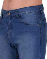 Jeans Hombre Básico Recto Azul Stfashion 51004015