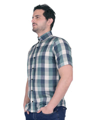 Camisa Hombre Casual Regular Verde Stfashion 57205402