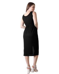 Vestido Mujer Casual Negro Stfashion 52405003