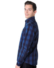 Camisa Hombre Casual Azul Long Beach Polo Club 75104800