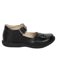 Zapato Niña Escolar Piso Negro Krsh 19202402