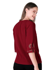Blusa Mujer Rojo Paloma 56405215