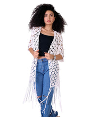 Saco Mujer Casual Cardigan Blanco Nyd 58005409