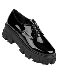 Zapato Mujer Casual Plataforma Negro Stfashion 00303611