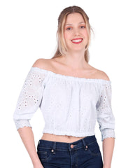 Blusa Mujer Blanco Stfashion 64105418