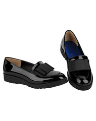 Zapato Mujer Mocasín Casual Piso Negro Stfashion 20303703