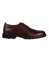 Zapato Hombre Oxford Casual Café Piel Flexi 02504115