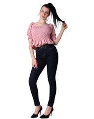Jeans Básico Mujer Dayana 16 50803604 Mezclilla Stretch