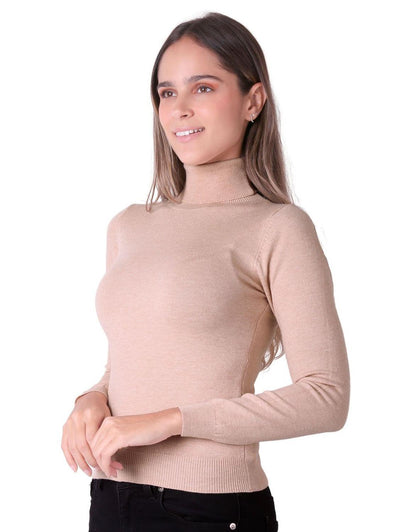 Sweater Mujer Beige Uk 56705214