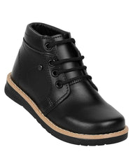 Zapato Niño Escolar Negro Krsh 19202901