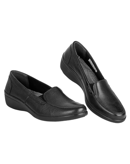 Zapato Confort Mujer Flexi Negro 02501713 Piel
