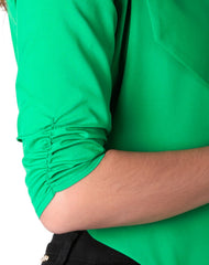 Saco Mujer Formal Blazer Verde Stfashion 79304634