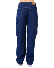 Jeans Mujer Moda Jogger Azul Oggi Rebeca 59105447