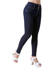 Jeans Mujer Moda Skinny Azul Fergino 52905008