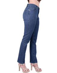 Jeans Mujer Basico Recto Azul Oggi Atraction 59105215