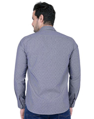 Camisa Hombre Casual Slim Azul Stfashion 57205403