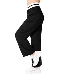 Pantalón Mujer Moda Recto Negro Stfashion 79304867