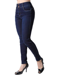 Jeans Mujer Moda Skinny Azul Fergino 52904805