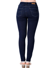 Jeans Mujer Basico Skinny Azul Oggi 59105220