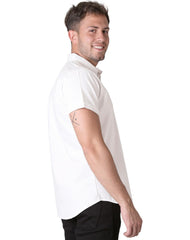 Camisa Hombre Casual Slim Blanco Stfashion 50504601
