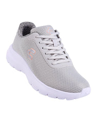 Tenis Mujer Deportivo Gris Charly 02304207