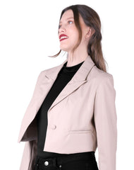 Saco Mujer Formal Blazer Crema Stfashion 71005015