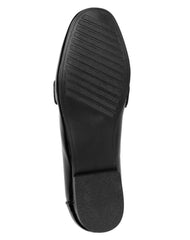 Zapato Mujer Mocasín Vestir Piso Negro Stfashion 06203905