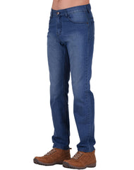 Jeans Hombre Básico Recto Azul Stfashion 51004015
