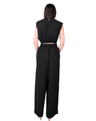 Conjunto Pantalón Blusa Mujer Casual Negro Stfashion 52405400