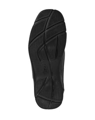 Zapato Joven Mocasin Escolar Negro Piel Flexi 02504124