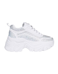 Tenis Mujer Casual Plataforma Blanco Daddy 13304103